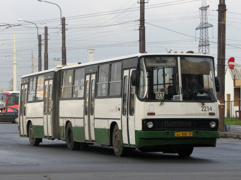 Санкт-Петербург, Ikarus 280.33O № 2214