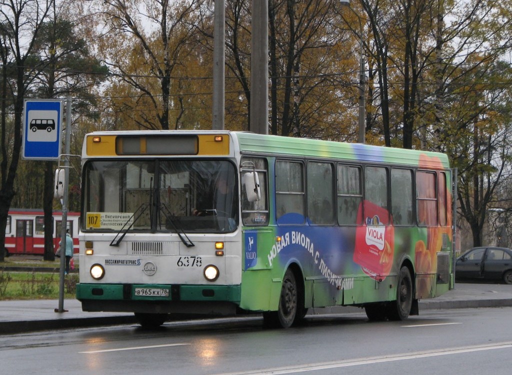 Санкт-Петербург, ЛиАЗ-5256.25 № 6378