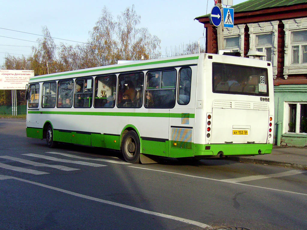 Пензенская область, ЛиАЗ-5256.45 № АУ 153 58