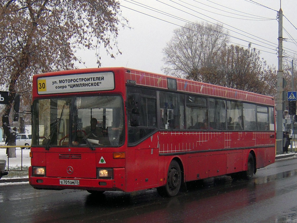 Obwód tiumeński, Mercedes-Benz O405 Nr Е 701 ОМ 72