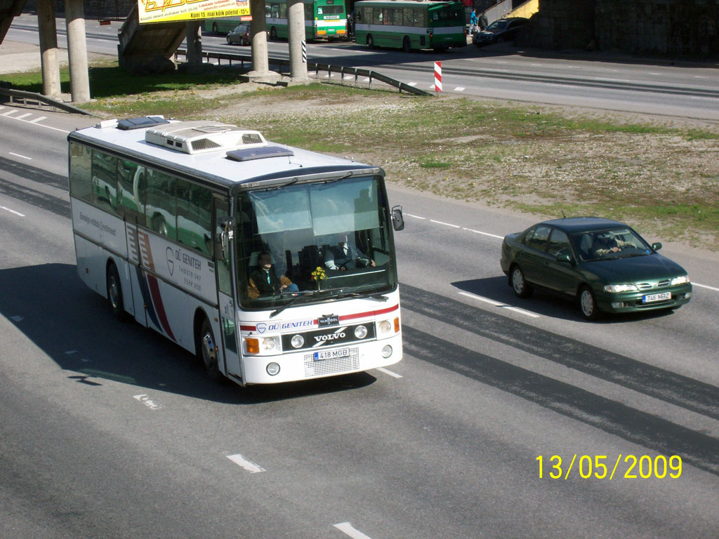 Эстония, Van Hool T8 Alizée 350 № 418 MGB