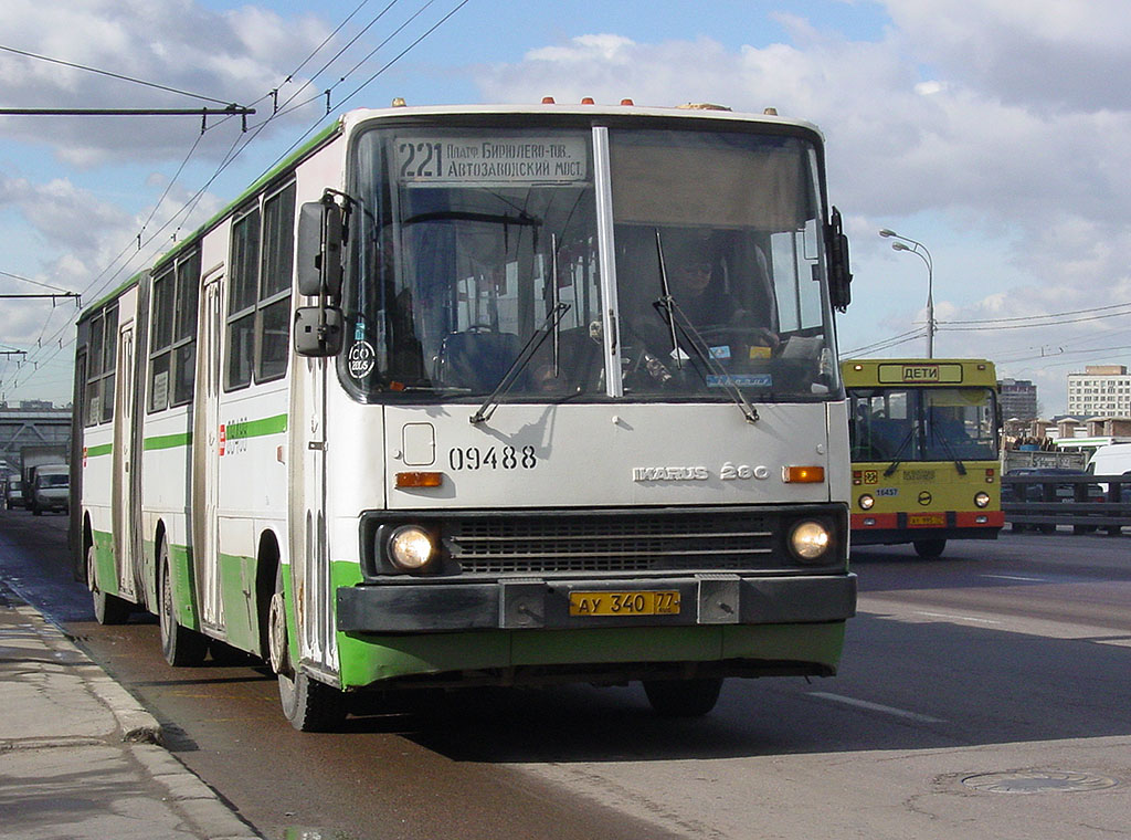 Москва, Ikarus 280.33M № 09488