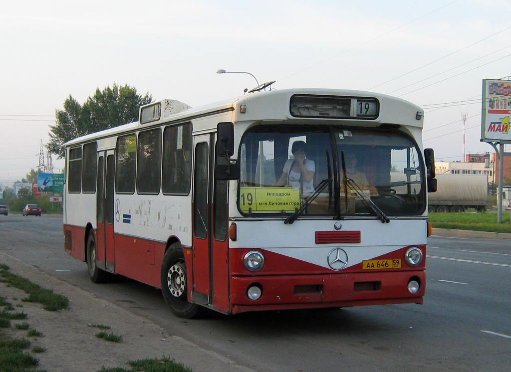 Perm region, Mercedes-Benz O305 Nr. АА 646 59