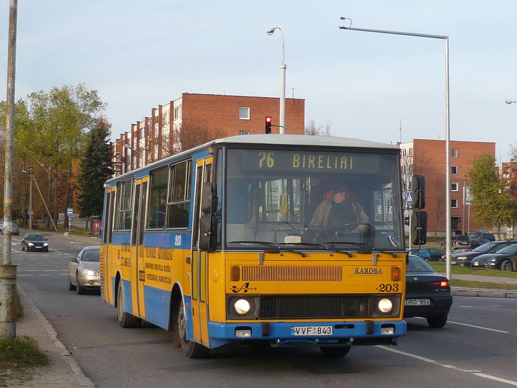 Литва, Karosa B832.1662 № 203