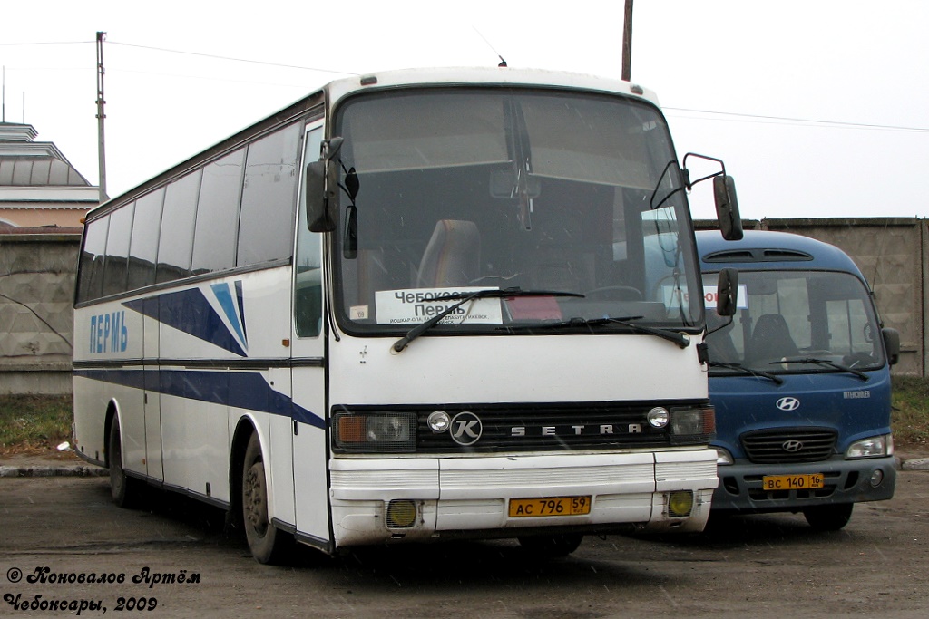 Пермский край, Setra S215HD № АС 796 59