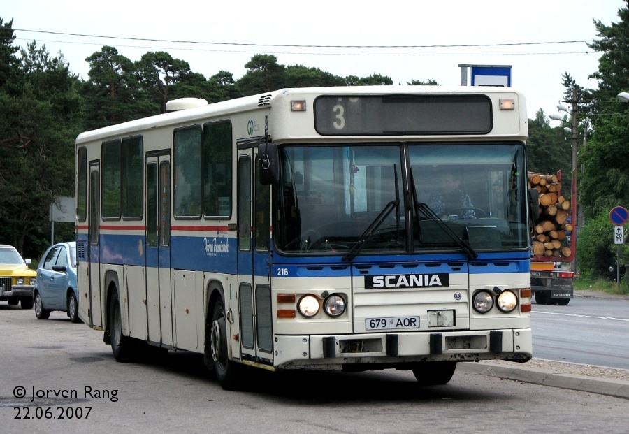 Эстония, Scania CN112CLB № 679 AOR