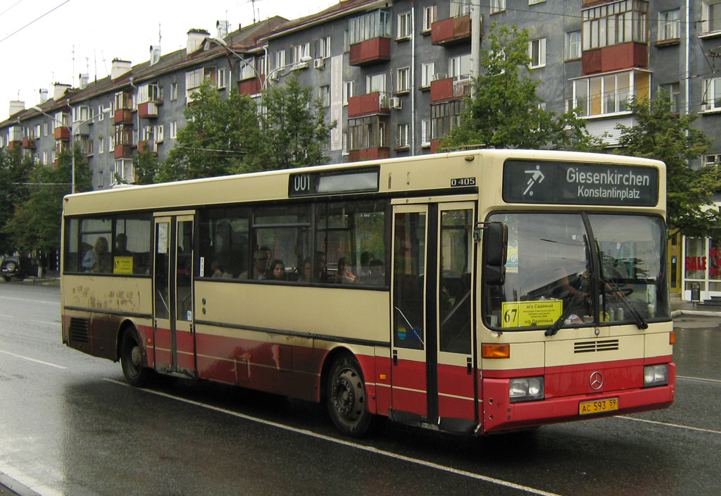 Пермский край, Mercedes-Benz O405 № АС 593 59