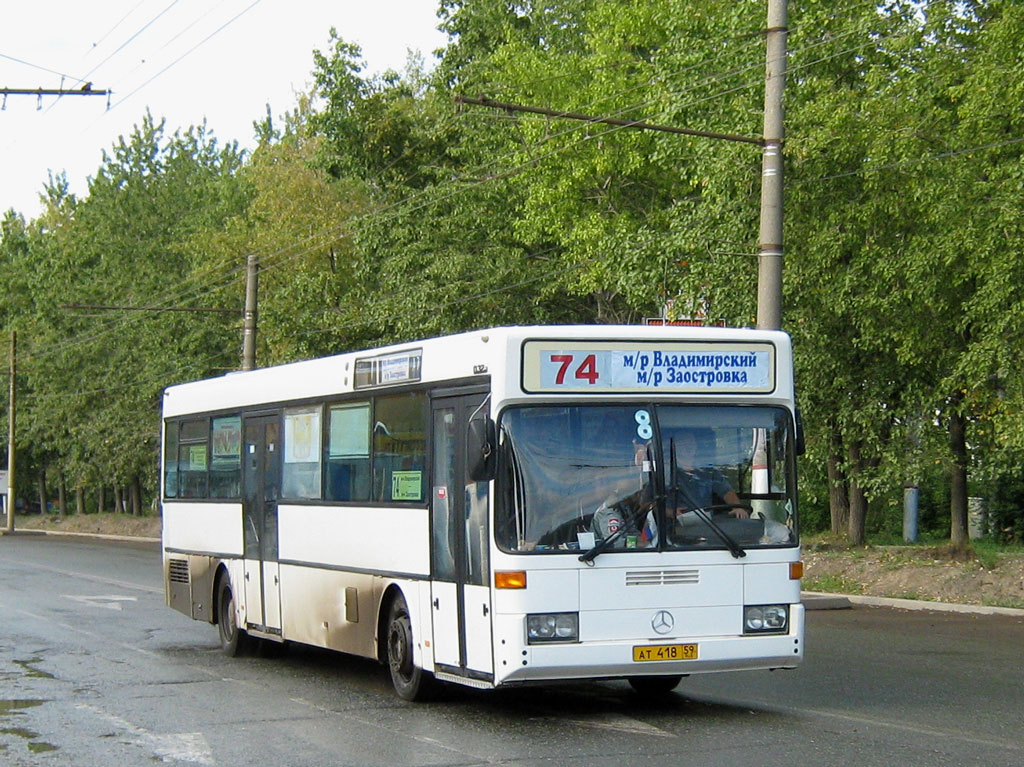 Пермский край, Mercedes-Benz O405 № АТ 418 59