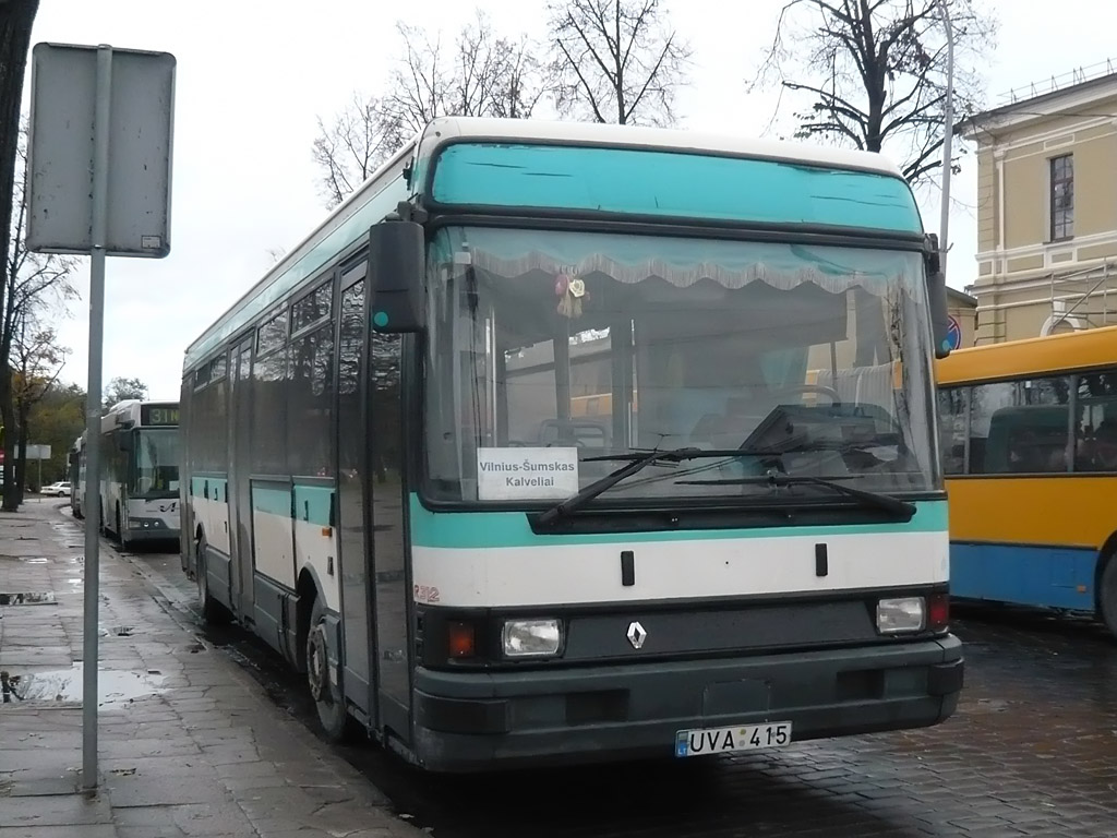 Litva, Renault R312 č. UVA 415