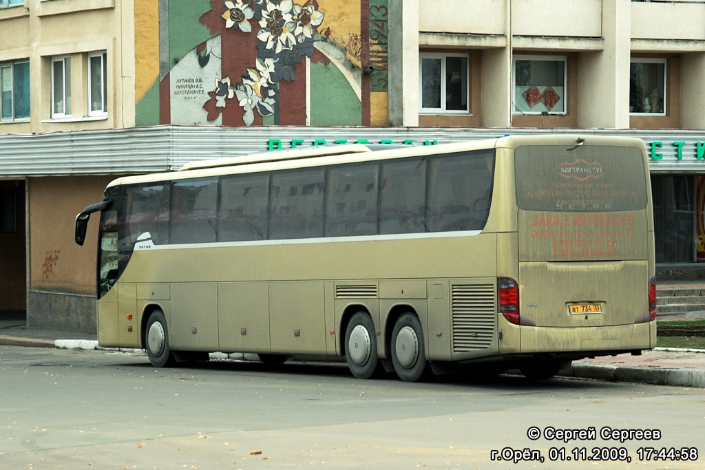 Владимирская область, Setra S417GT-HD № ВТ 734 33