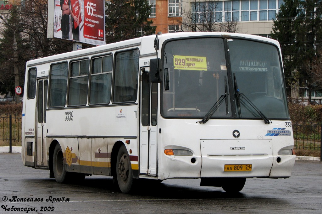 Чувашия, ПАЗ-4230-01 (2-2) № 3339