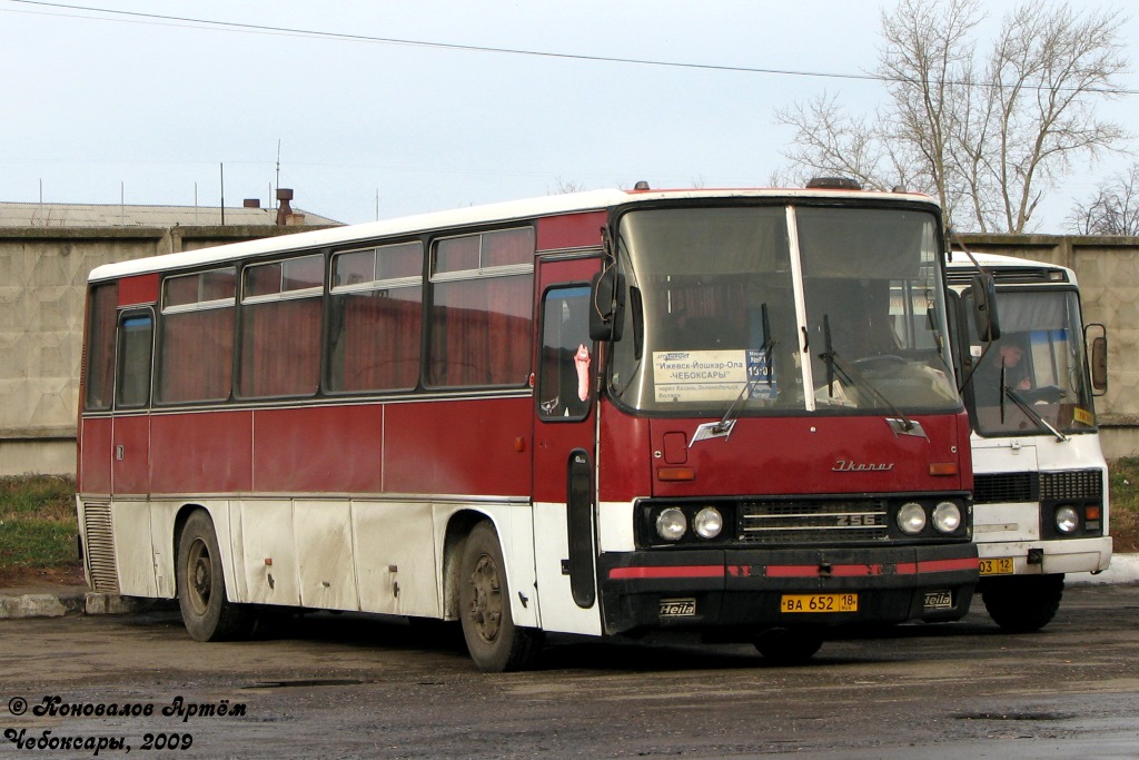 Удмуртия, Ikarus 256.74 № ВА 652 18