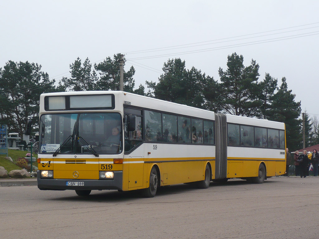 Литва, Mercedes-Benz O405G № 519