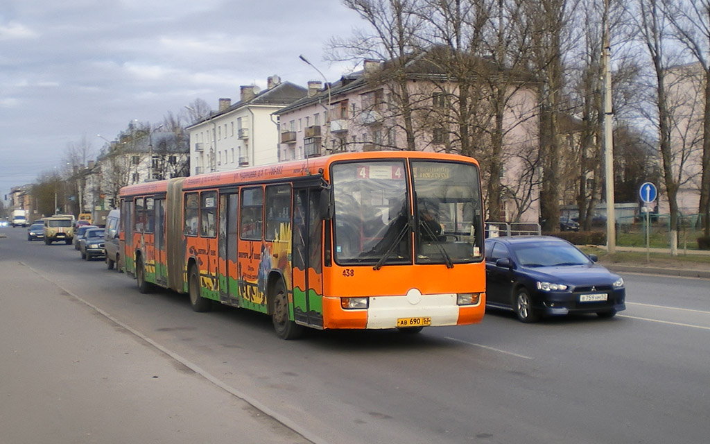 Новгородская область, Mercedes-Benz O345G № 438
