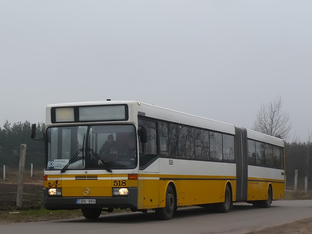 Литва, Mercedes-Benz O405G № 518