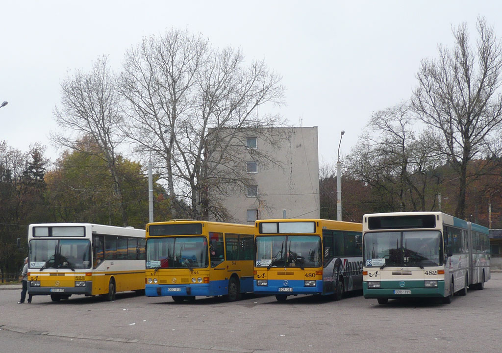 Литва — Конечные пункты, автобусные вокзалы