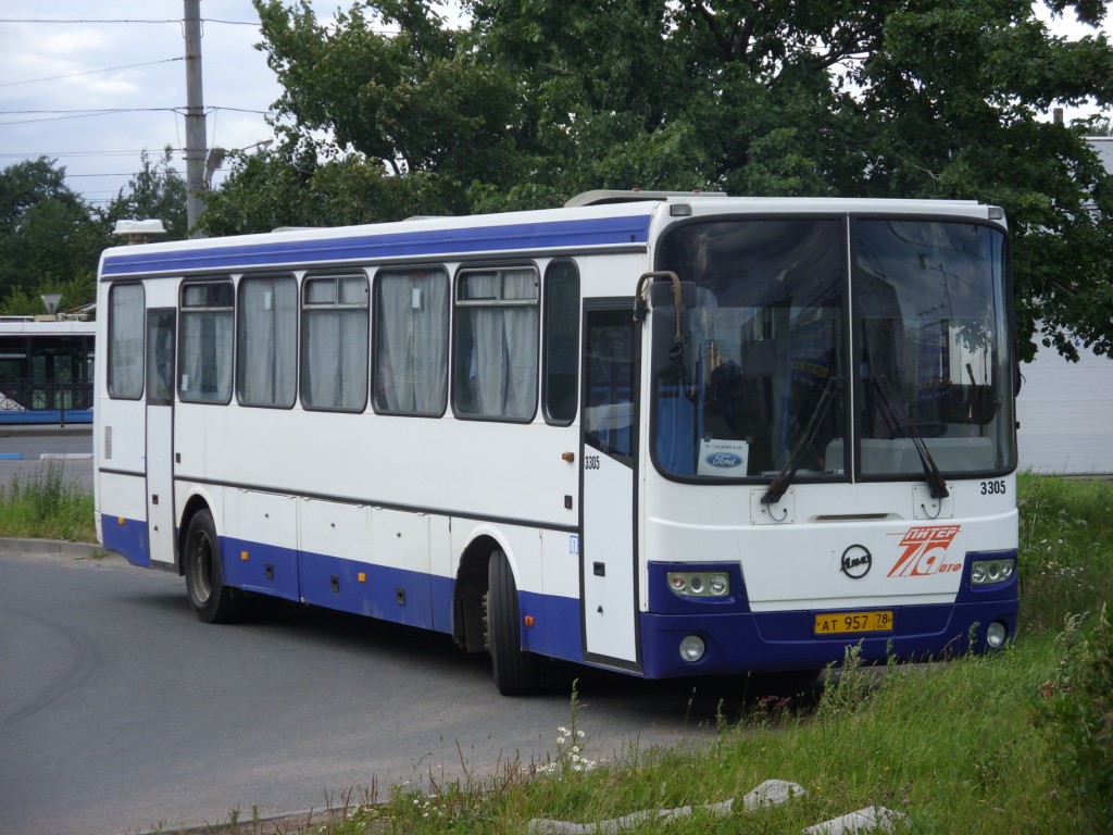 Санкт-Петербург, ЛиАЗ-5256.23-01 (ГолАЗ) № 3305