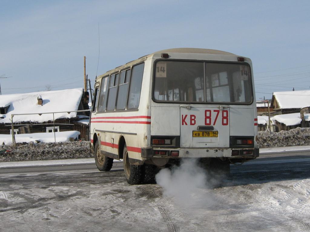 Саха (Якутия), ПАЗ-3205 (00) № КВ 878 14