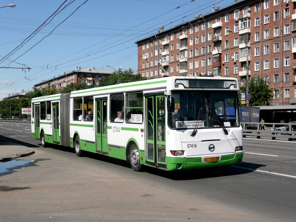 Москва, ЛиАЗ-6212.00 № 07414