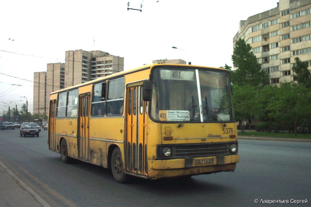 Санкт-Пецярбург, Ikarus 260.50 № 5378