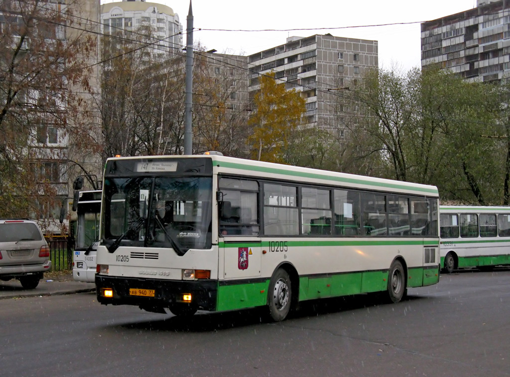 Москва, Ikarus 415.33 № 10205