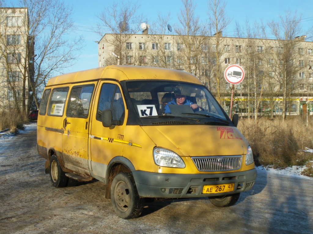 Ленінградская вобласць, ГАЗ-322131 (X78) № 1377