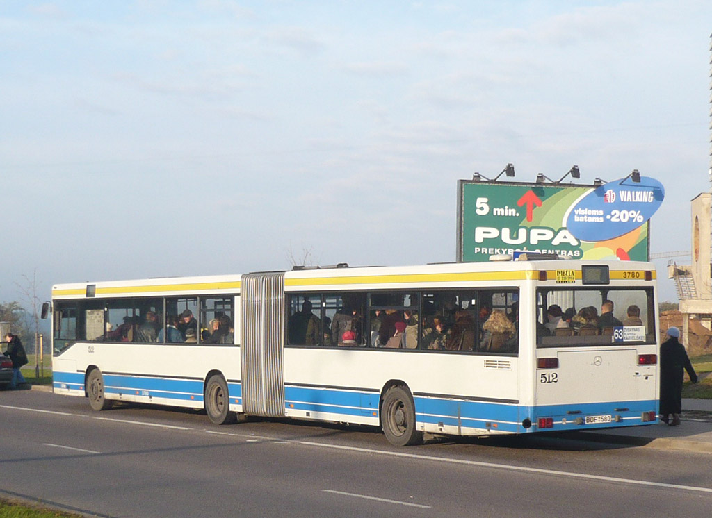 Литва, Mercedes-Benz O405GN № 512