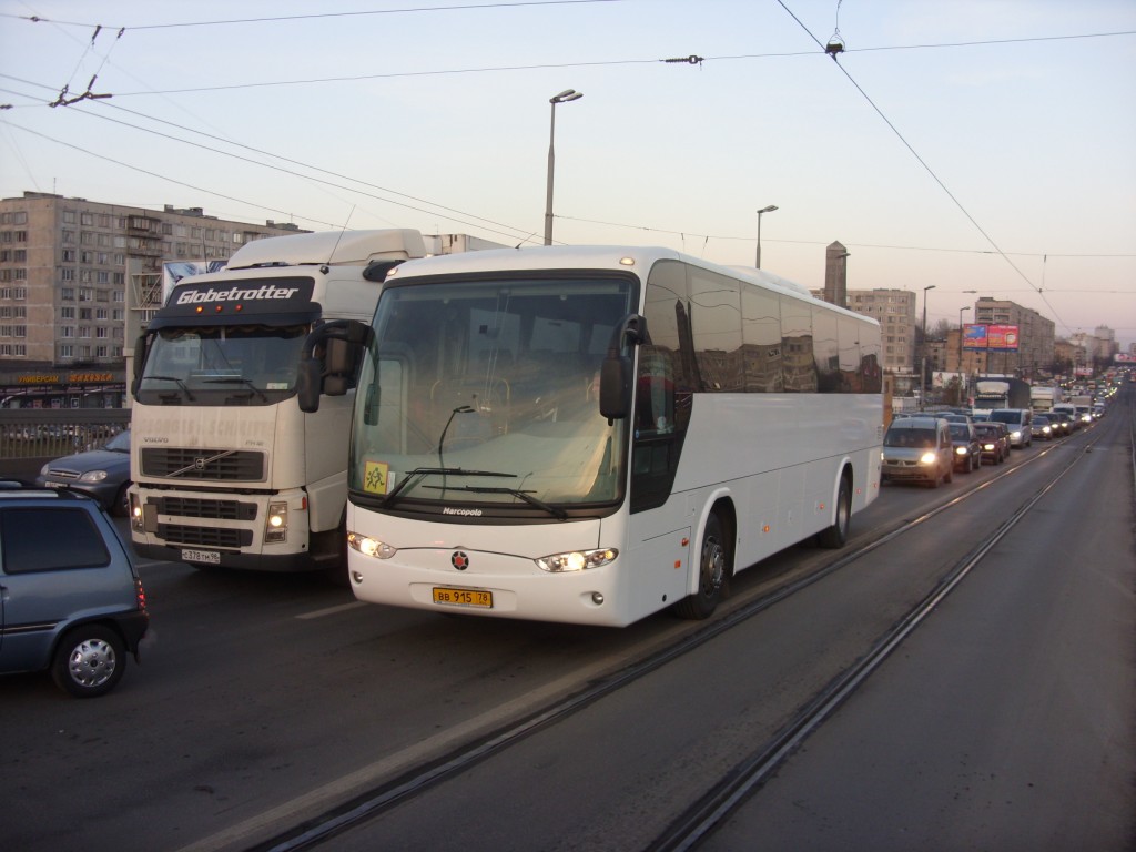 Санкт-Петербург, Marcopolo Andare 1000 (ГолАЗ) (Scania) № ВВ 915 78