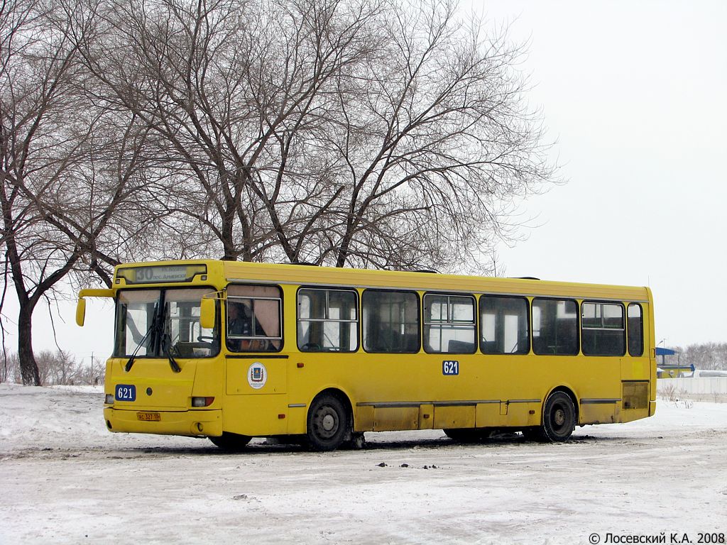 Omsk region, LiAZ-5256.25 č. 621