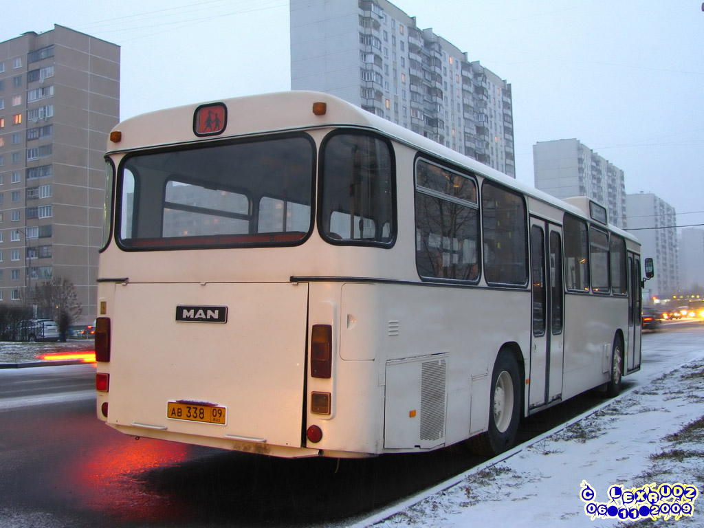 Москва, MAN 192 SL200 № АВ 338 09