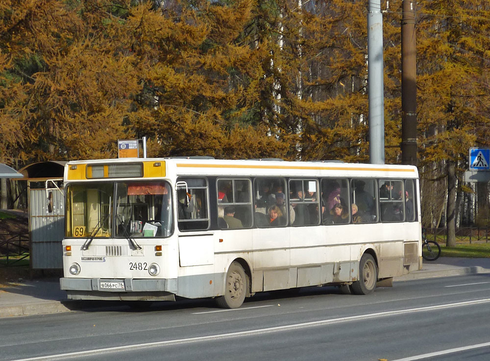 Санкт-Петербург, ЛиАЗ-5256.00 № 2482