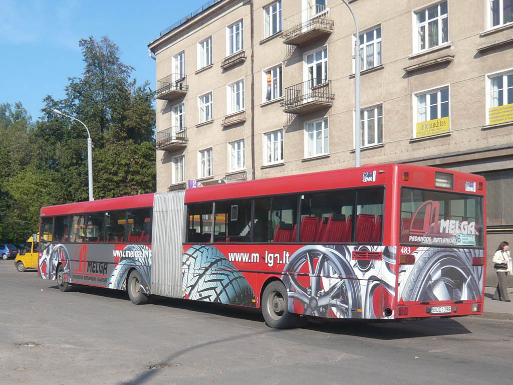 Литва, Mercedes-Benz O405G № 483