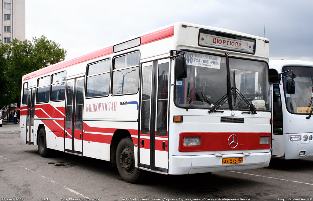 Башкортостан, Mercedes-Benz O325 № 15