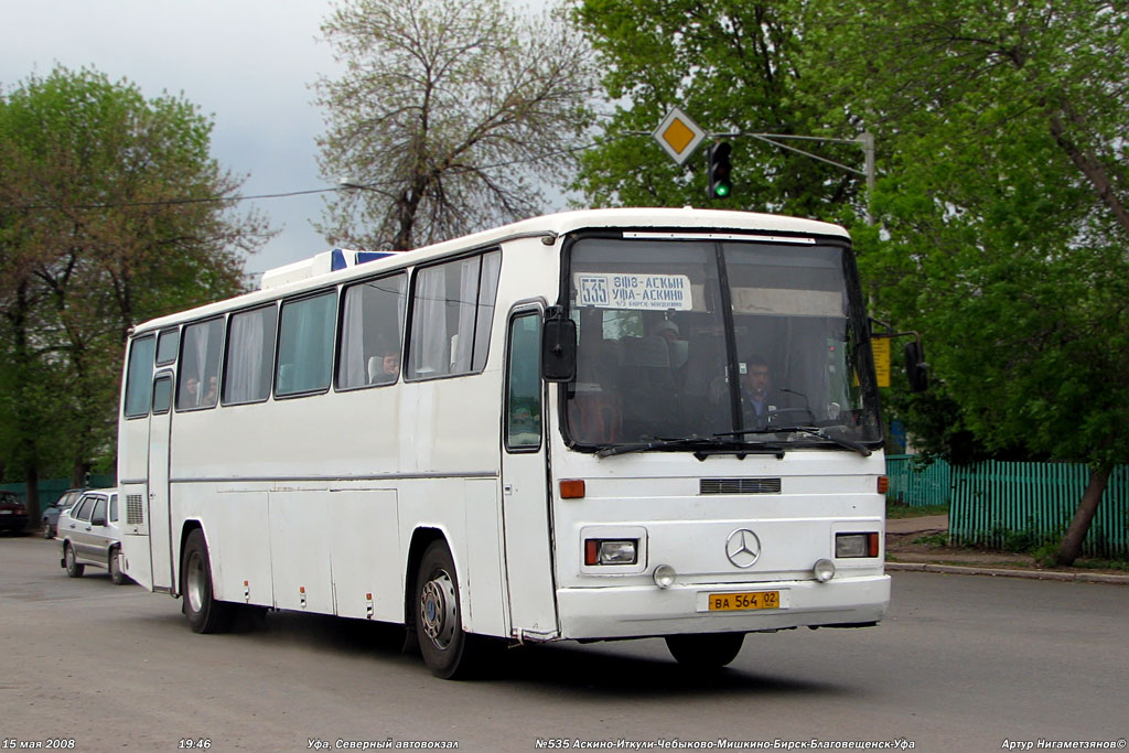 Башкортостан, Mercedes-Benz O330 № ВА 564 02