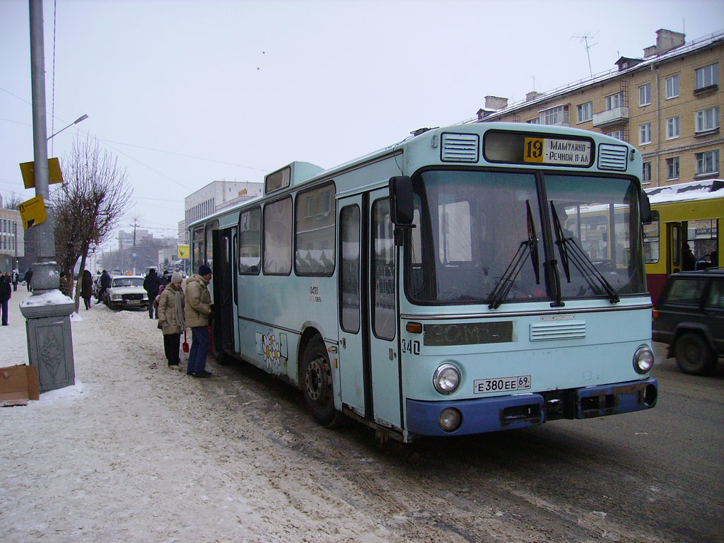 Тверская область, Mercedes-Benz O305 № 340; Тверская область — Городские, пригородные и служебные автобусы Твери (2000 — 2009 гг.)