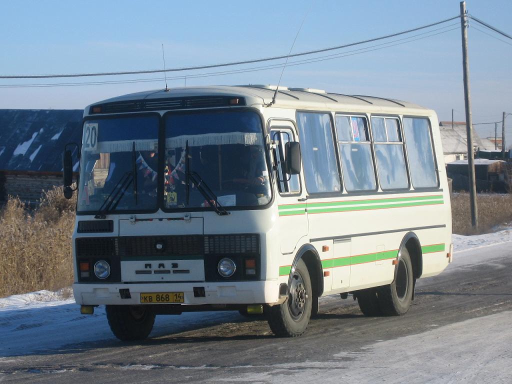 Саха (Якуція), ПАЗ-32054 № КВ 868 14