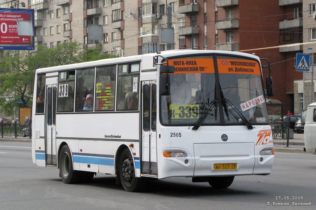 Санкт-Петербург, КАвЗ-4235-33 № 2505