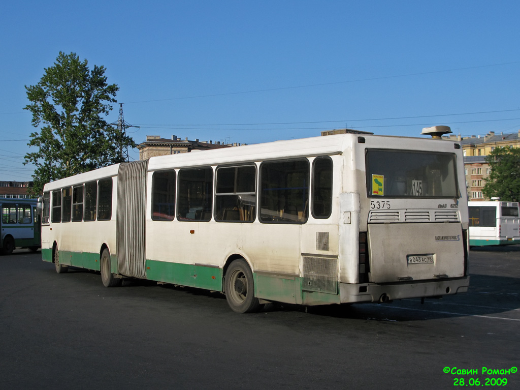 Санкт-Петербург, ЛиАЗ-6212.01 № 5375