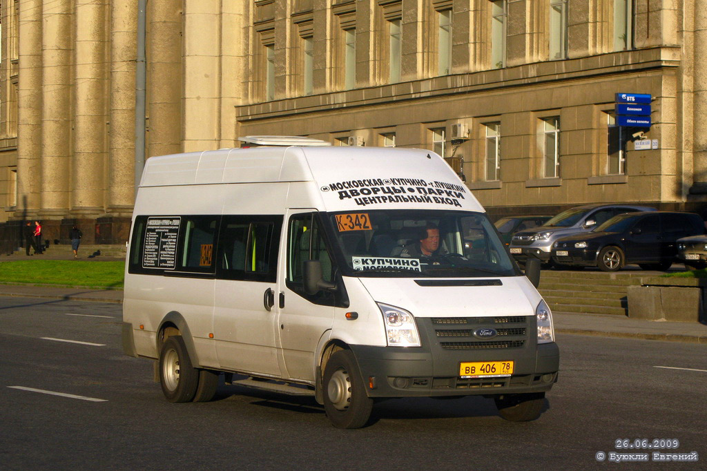 Санкт-Петербург, Нижегородец-222702 (Ford Transit) № ВВ 406 78