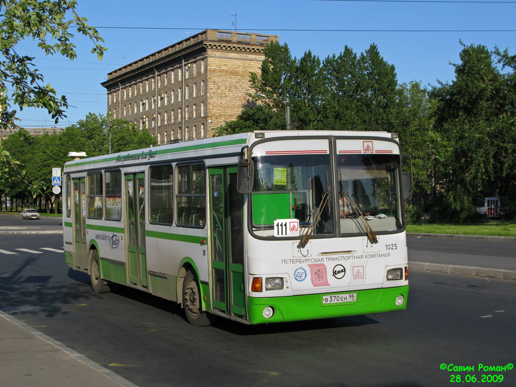 Санкт-Петербург, ЛиАЗ-5256.25 № n025