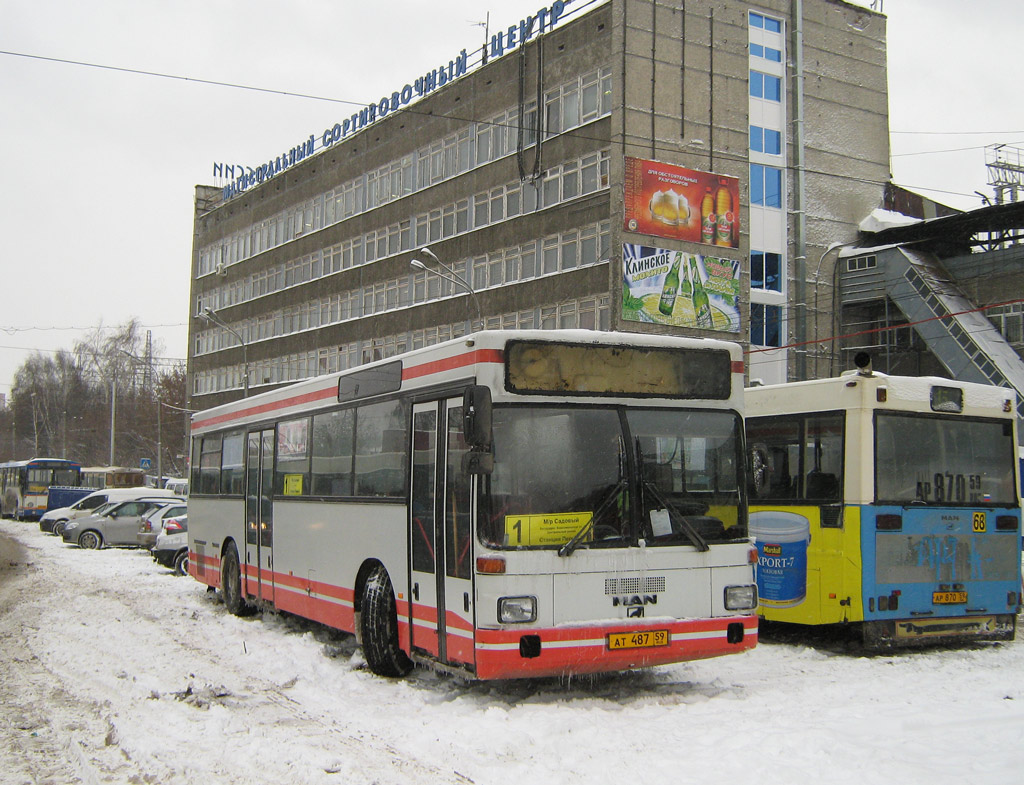 Пермский край, MAN 791 SL202 № АТ 487 59