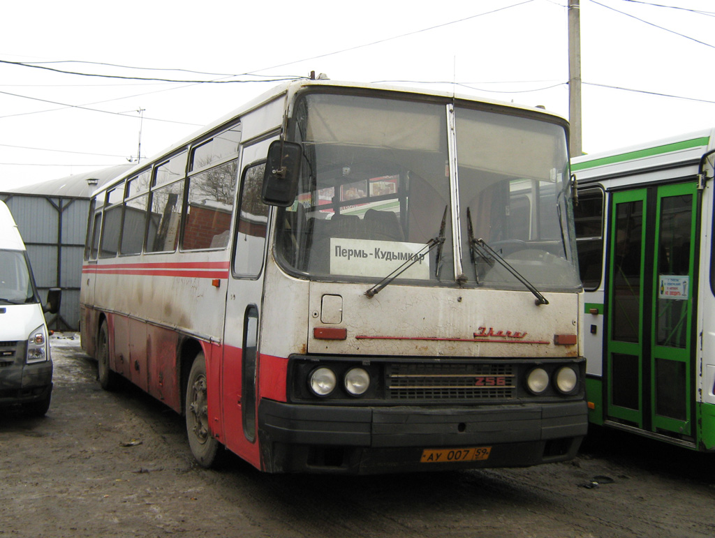 Perm region, Ikarus 256.75 # АУ 007 59 — Photo — Bus Transport