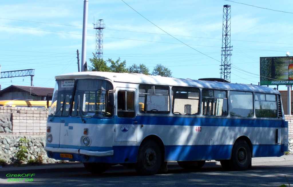 Obwód swierdłowski, LAZ-695N Nr 483