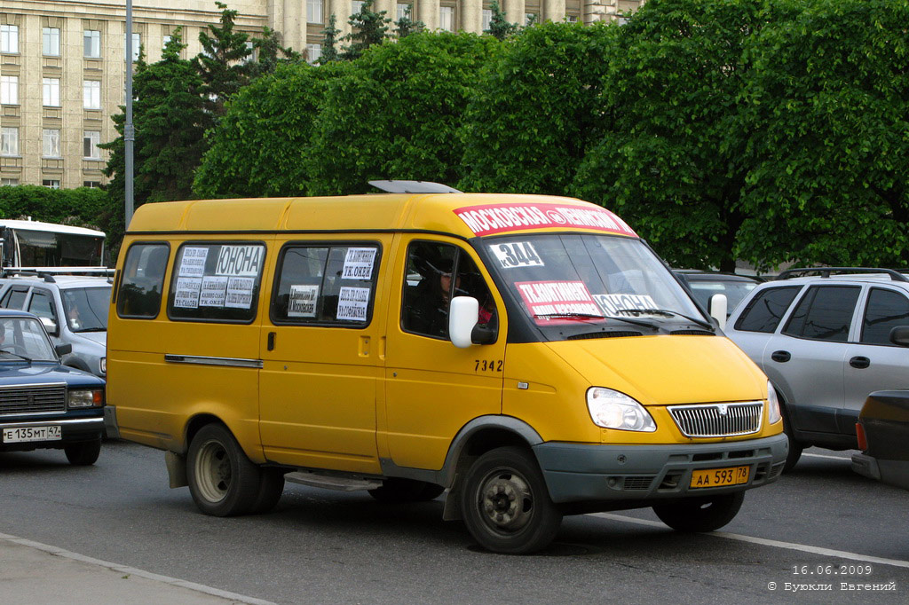 Санкт-Петербург, ГАЗ-322132 (XTH, X96) № 7342