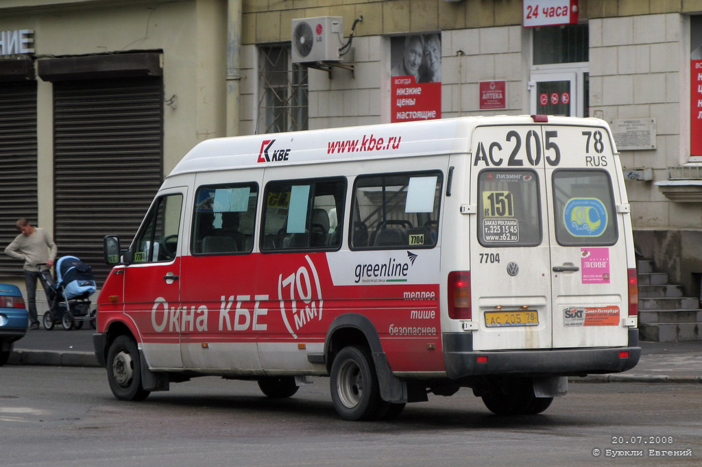 Санкт-Петербург, Volkswagen LT46 № 7704