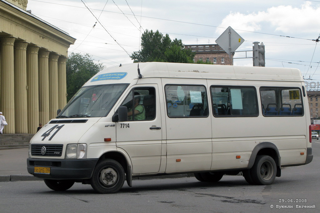Санкт-Петербург, Volkswagen LT46 № 7714