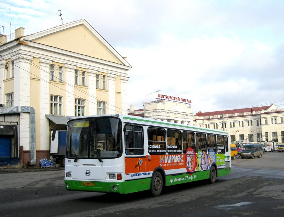 Тульская область, ЛиАЗ-5256.26 № 516