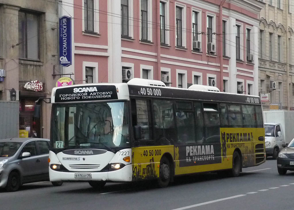 Санкт-Петербург, Scania OmniLink I (Скания-Питер) № 7227