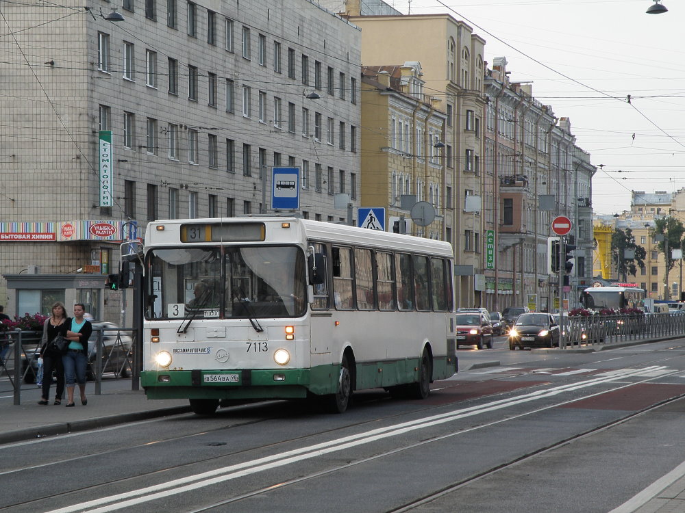 Санкт-Петербург, ЛиАЗ-5256.25 № 7113