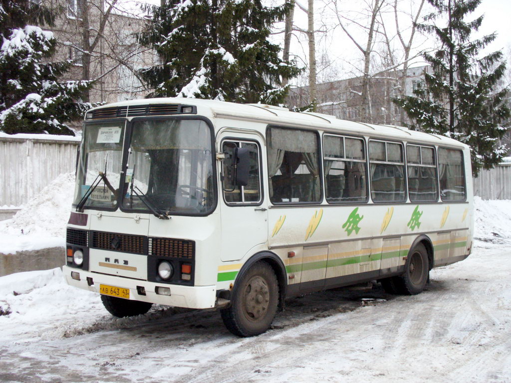 Кировская область, ПАЗ-4234 № АВ 643 43